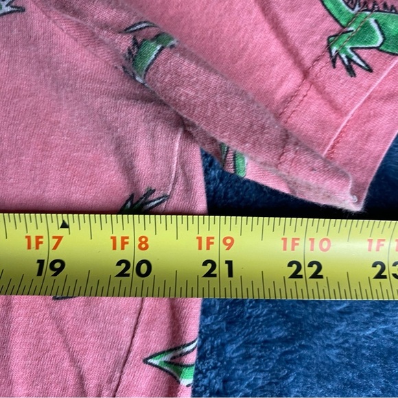 Iguana Mens T-Shirt XL Pink 100% Cotton Made In India All Over Print Summer Vibe - Picture 7 of 8